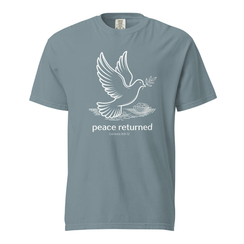 Peace Returned Christian Bible Verse T-Shirt
